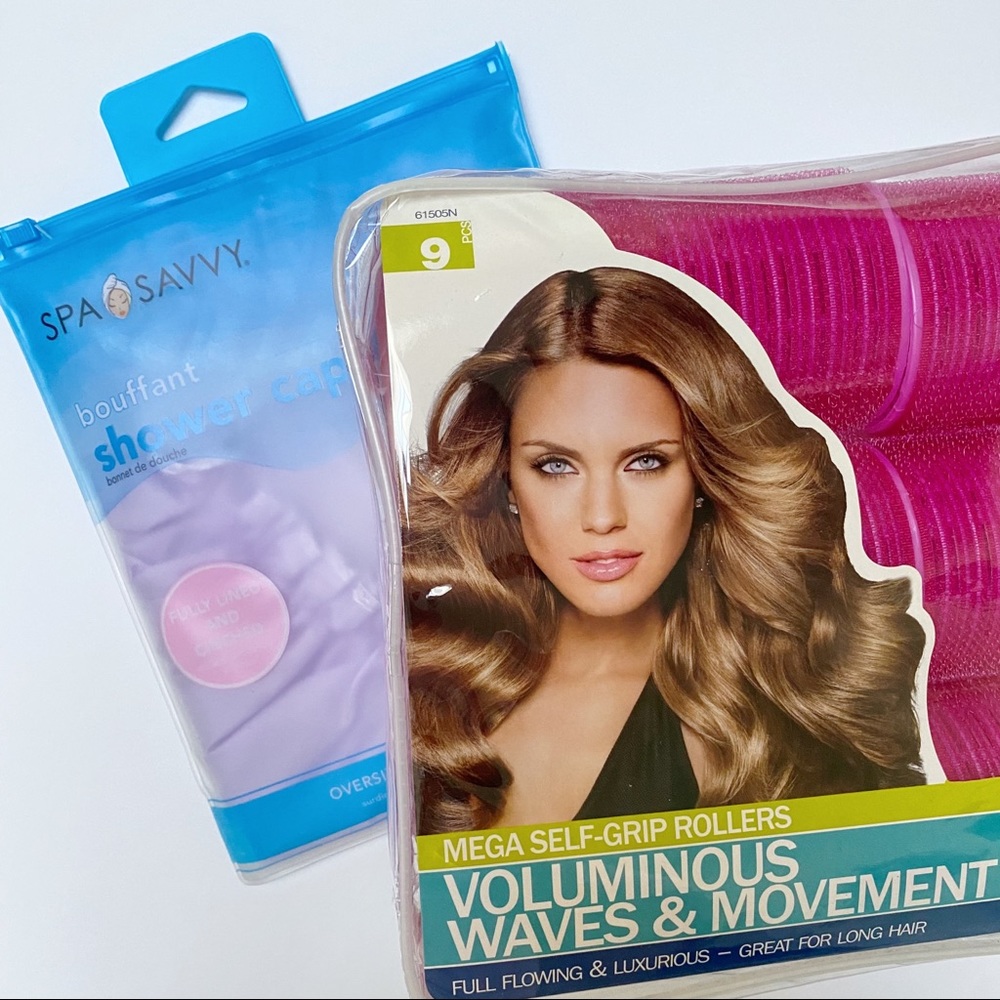 Conair Voluminous Hair Rollers Shower Cap